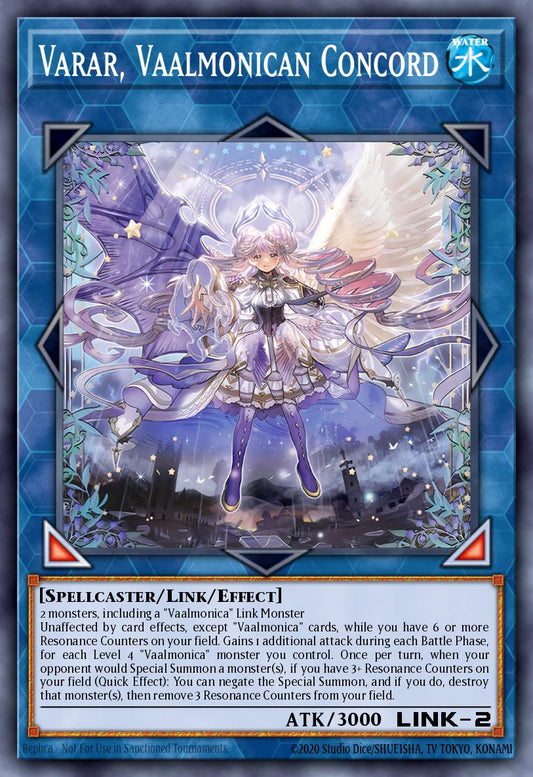 Varar, Vaalmonican Concord