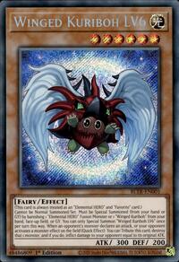 Winged Kuriboh LV6 - Secret Rare - BLTR-EN001