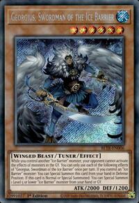 Georgius, Swordman of the Ice Barrier - Secret Rare - BLTR-EN006
