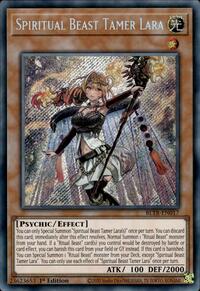 Spiritual Beast Tamer Lara - Secret Rare - BLTR-EN017