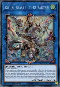 Ritual Beast Ulti-Reirautari - Secret Rare - BLTR-EN019