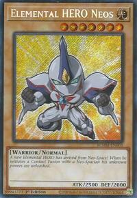 BLMM-EN003 Elemental HERO Neos (Secret Rare)