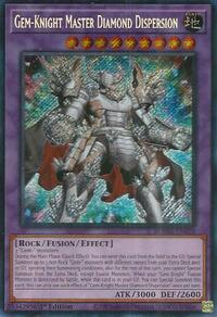 Gem-Knight Master Diamond Dispersion - Secret Rare - BLMM-EN020