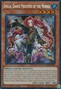 Emilia, Dance Priestess of the Nekroz - Secret Rare - BLMM-EN025