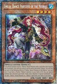 BLMM-EN025 Emilia, Dance Priestess of the Nekroz (Starlight Rare)