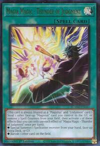 Magia Magic - Thunder of Judgment - Ultra Rare - BLMM-EN047