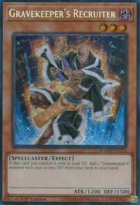 Gravekeeper's Recruiter - Secret Rare - BLMM-EN110