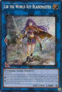 BLMM-EN159 Lib the World Key Blademaster (Secret Rare)