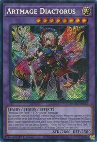 DUAD-EN032 Artmage Diactorus (Secret Rare)