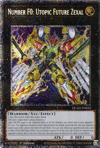 DUAD-EN042 Number F0: Utopic Future Zexal (Starlight Rare)