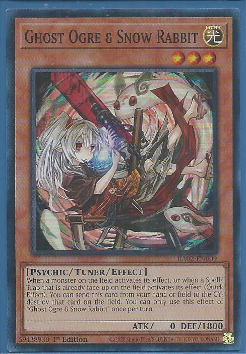 Ghost Ogre & Snow Rabbit - Collector's Rare - RA02-EN009