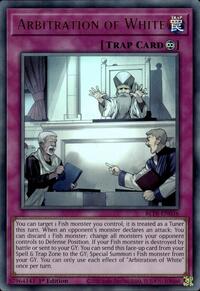 Arbitration of White - Ultra Rare - BLTR-EN036