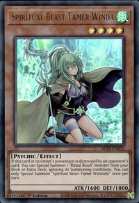 Spiritual Beast Tamer Winda - Ultra Rare - BLTR-EN070