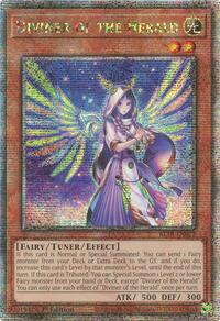 Diviner of the Herald (Quarter Century Secret Rare) - Quarter Century Secret Rare - BLTR-EN072