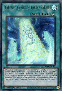 Freezing Chains of the Ice Barrier - Ultra Rare - BLTR-EN103