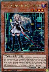 Sky Striker Ace - Raye (Alternate Art) (Quarter Century Secret Rare) - Quarter Century Secret Rare - BLTR-EN116