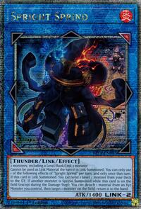 Spright Sprind (Quarter Century Secret Rare) - Quarter Century Secret Rare - BLTR-EN095