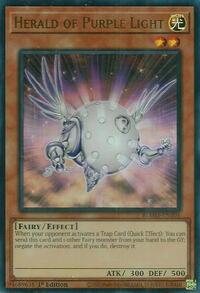 BLMM-EN101 Herald of Purple Light (Ultra Rare)