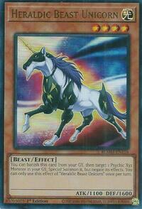 BLMM-EN116 Heraldic Beast Unicorn (Ultra Rare)