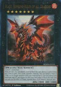 BLMM-EN155 Blaze, Supreme Ruler of all Dragons (Ultra Rare)