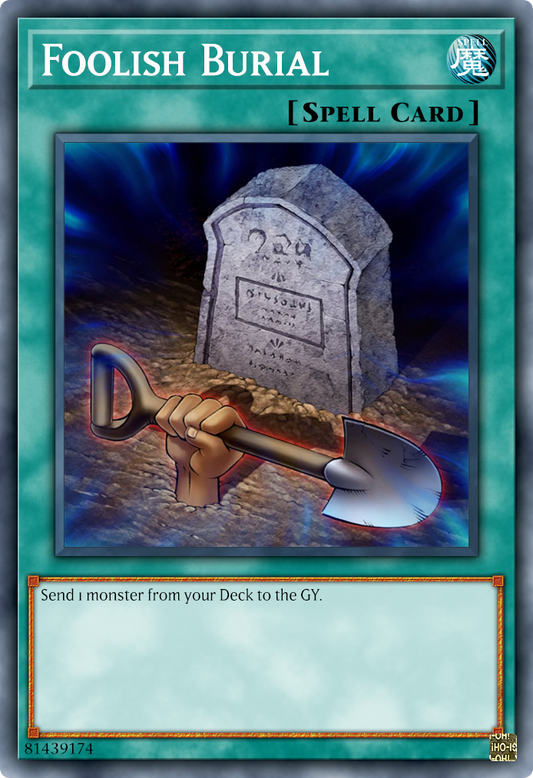 Foolish Burial - Collector's Rare - RA02-EN049